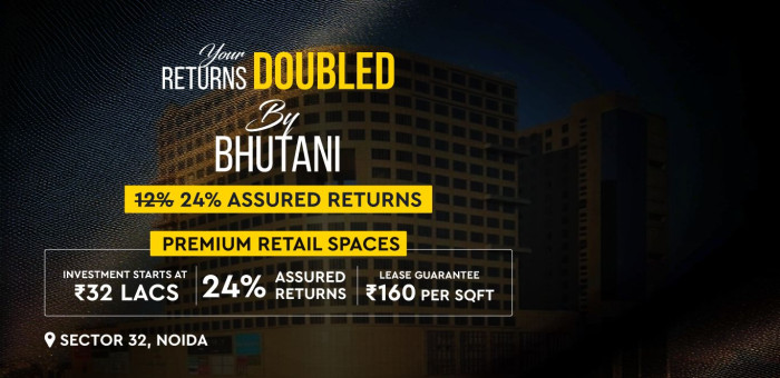 Bhutani City Center, Noida - Retail Shops