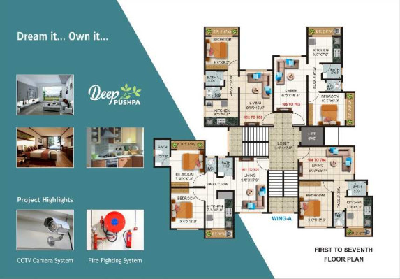 Deep Pushp, Thane - 1/2 BHK Apartment