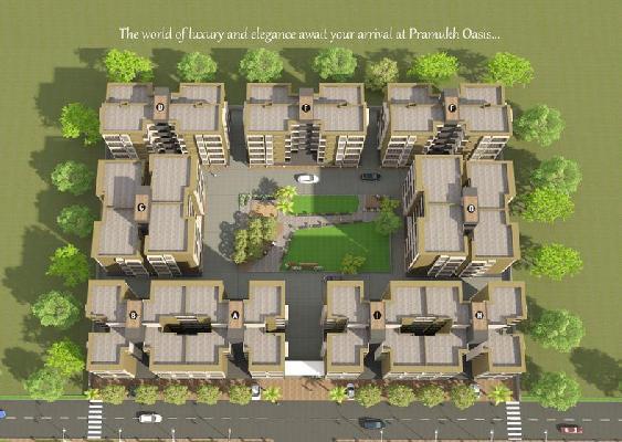 Pramukh Oasis, Gandhinagar, Gujarat - 2 BHK & 3 BHK Apartments