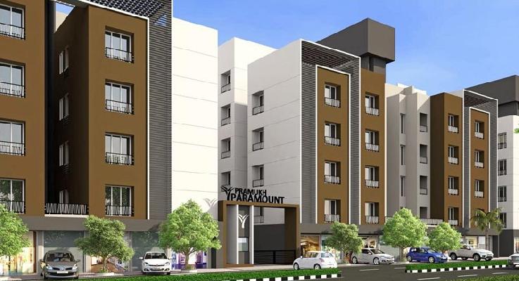 Pramukh Paramount, Gandhinagar, Gujarat - 2/3 BHK Apartments & Shops