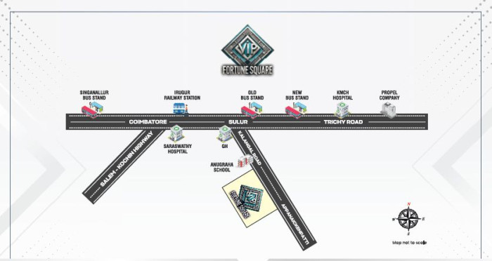 Fortune Square, Coimbatore - Villas & Residential Plots