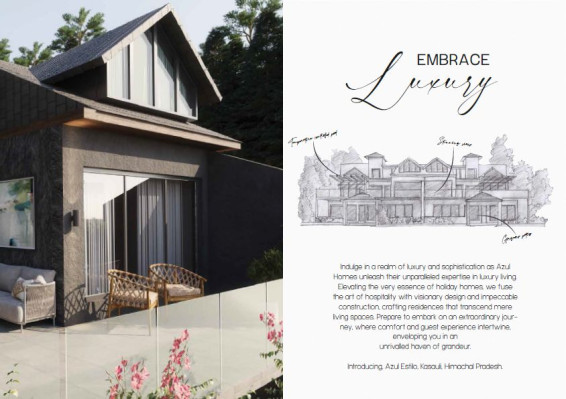 Azul Estilo, Solan - Beautifully Designed 4 BHK Villa