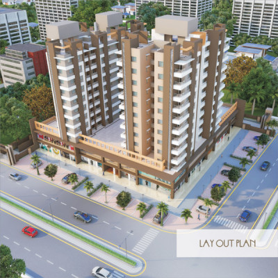 Aagam Cross Road, Surat - 3 BHK Homes