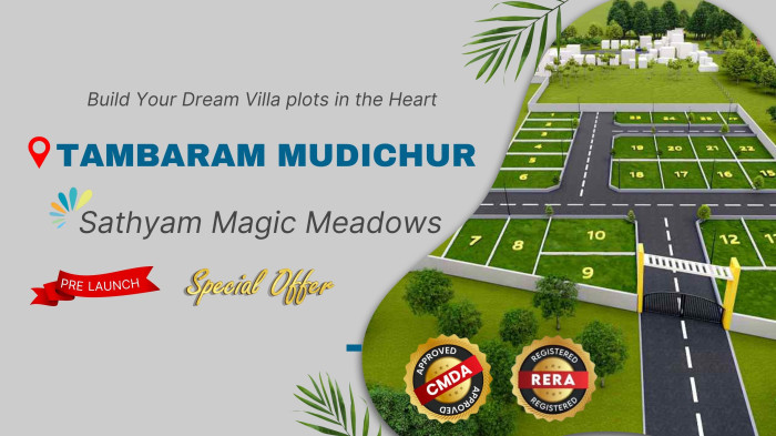 Sathyam Magic Meadows, Chennai - Residential Plots