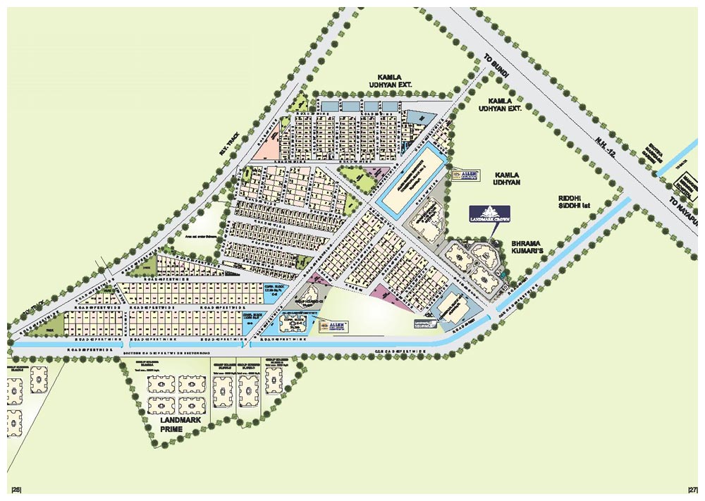 Landmark Crown in Bundi Road, Kota by Bhatia Group