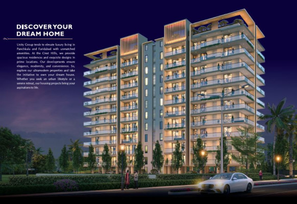 The Crest Hills, Panchkula - Ultra Luxurious Space 4 BHK