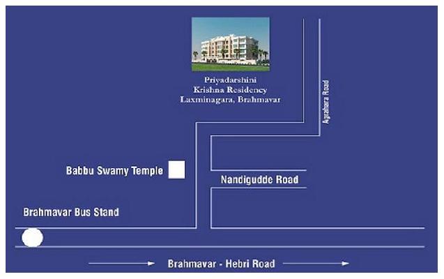 Priyadarshini Krishna Residency (Brahmavar), Udupi - 2, 3 BHK Flats