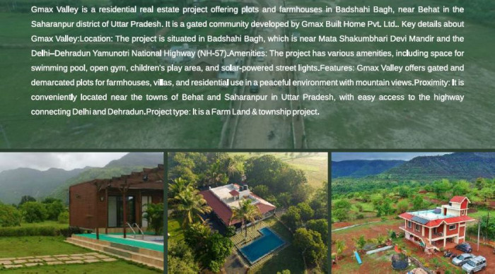 GMAX Valley Phase 1, Saharanpur - Agriculture Farm Land