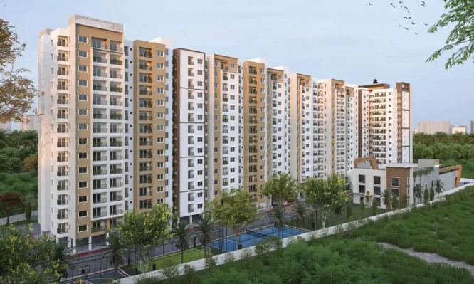 Sowparnika Rhythm Of Rain, Bangalore - 1/2/3 BHK Apartment