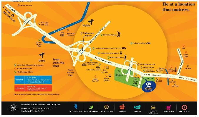 Oh My God, Noida - Residential Cum Commercial Space