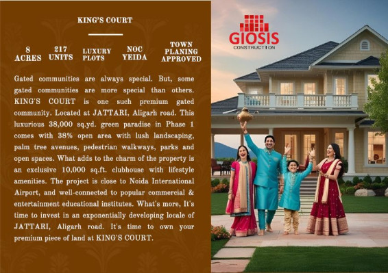 Kings Court, Aligarh - Residential Plots