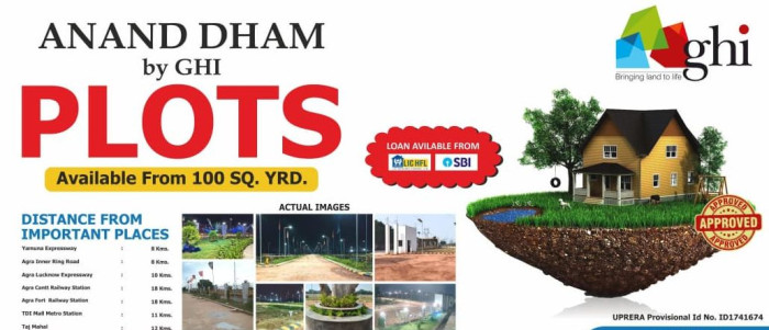 ANAND DHAM, Agra - Residential Plots