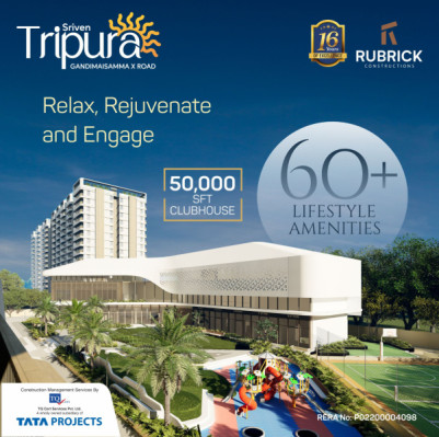 Sriven Tripura, Hyderabad - 2/3 BHK Apartment