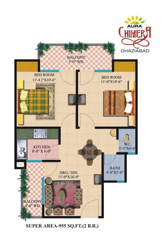 Aura Chimera, Ghaziabad - 2 BHK & 3 BHK Apartments