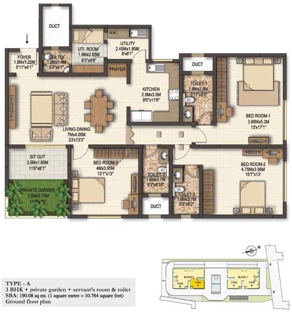 Sobha Marvella, Bangalore - 3 & 4 Bedroom Apartments