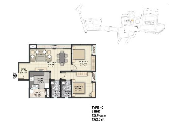 Sobha Arena, Bangalore - 2 BHK & 3 BHK Apartments
