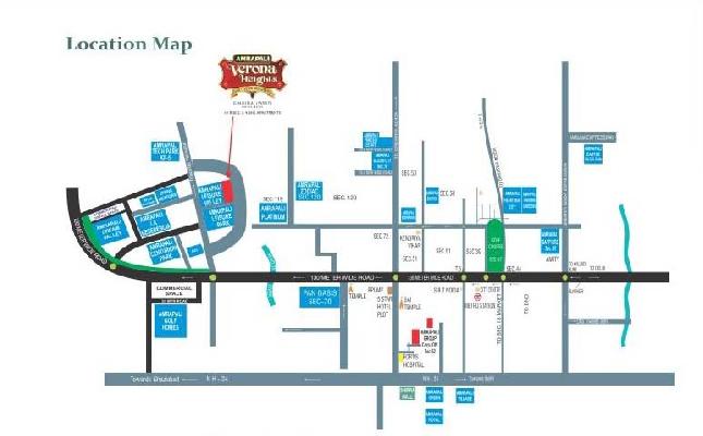 Amrapali Jaura Heights, Greater Noida - 2/3/4 BHK Residential Apartments