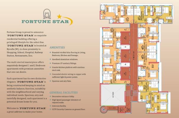 Fortune Star, Mumbai - 1/2 BHK Apartment