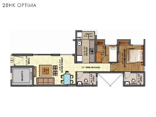Palava Downtown, Thane - 1 BHK, 2 BHK & 3 BHK Apartments