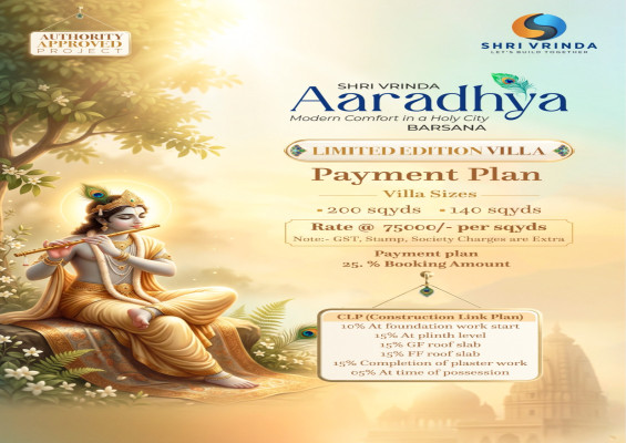 Shri Vrinda Aaradhya, Mathura - Residential Plots