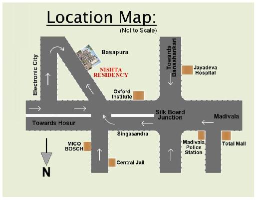 Nishta Residency, Bangalore - 2/3 BHK Deluxe Flats