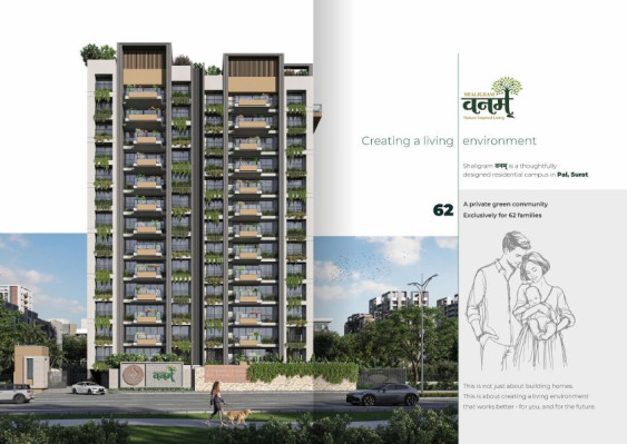 Shaligram Vanam, Surat - 3/3.5/4 BHK Blissful Homes