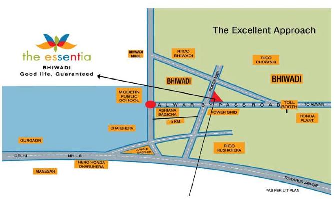 Olive Homes, Bhiwadi - 2/3 BHK Apartments