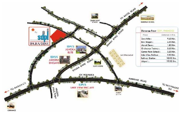SDPL Paradise, Nagpur - 2/ 3 BHK Apartments