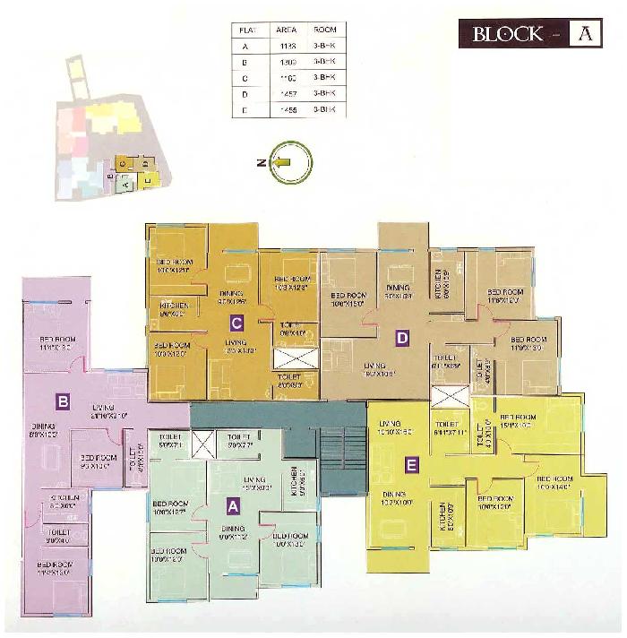 Meena Florence, Kolkata - Residential Heights