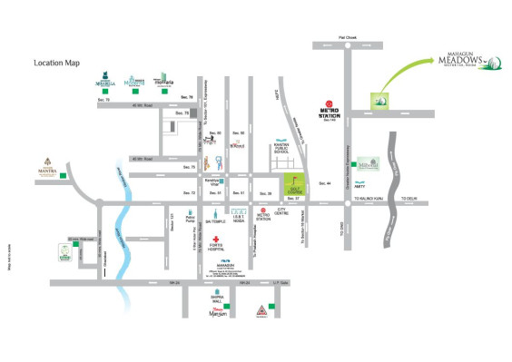 Mahagun Meadow, Noida - 2/3/4/5 BHK Apartment