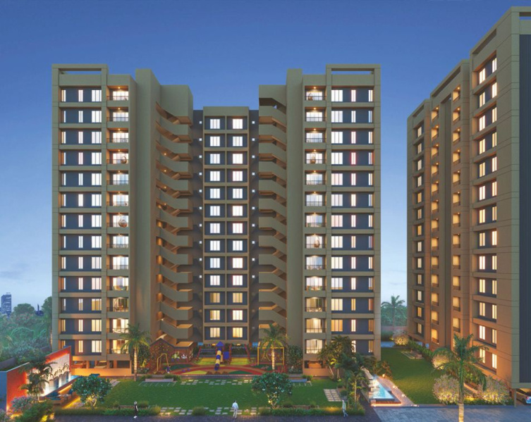 3 BHK Apartment 1715 Sq.ft. for Sale in Bhimrad, Surat