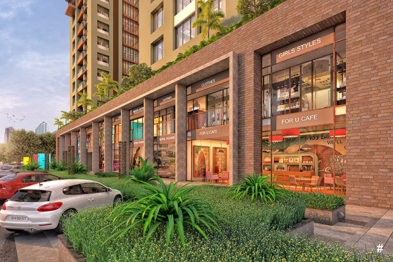  Showroom 818 Sq.ft. for Sale in VIP Road, Surat
