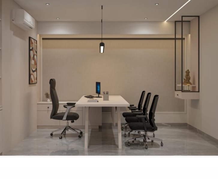  Office Space 575 Sq.ft. for Rent in Vesu, Surat