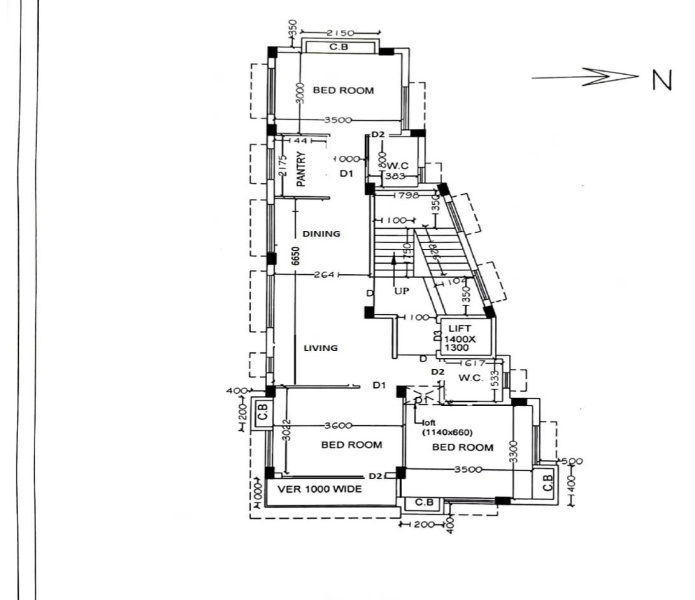 3 BHK 1400 Sq.ft. Apartment for Sale in Selimpur, Kolkata