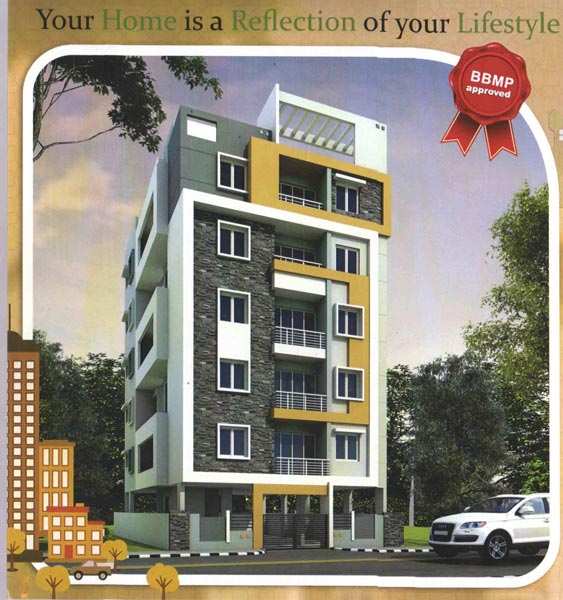 2 BHK Apartment 1080 Sq.ft. for Sale in Banashankari Stage 1,