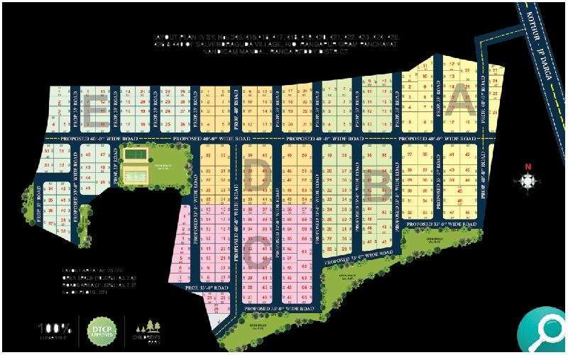  Residential Plot 300 Sq. Yards for Sale in Kothur, Mahbubnagar