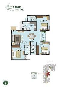 3 BHK Flat for Sale in Kallikuppam, Chennai