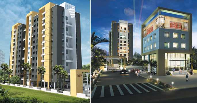 2 BHK 1045 Sq.ft. Apartment for Rent in Wagholi, Pune