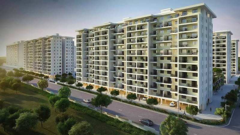 2 BHK Apartment 1060 Sq.ft. for Sale in