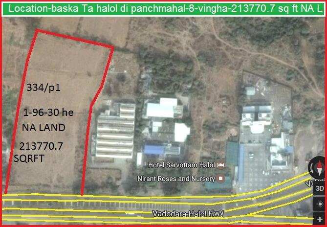  Commercial Land 8 Bigha for Sale in Halol, Panchmahal