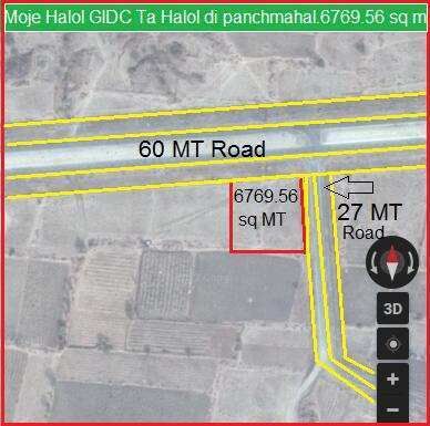 Commercial Land 72841 Sq.ft. for Sale in Halol, Panchmahal