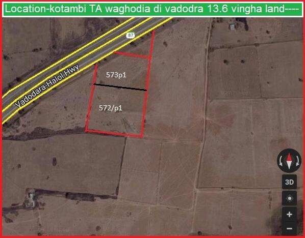  Commercial Land 348160 Sq.ft. for Sale in Waghodia Road, Vadodara