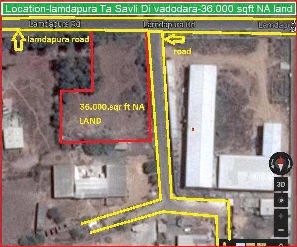  Commercial Land 36000 Sq.ft. for Sale in Savli, Vadodara
