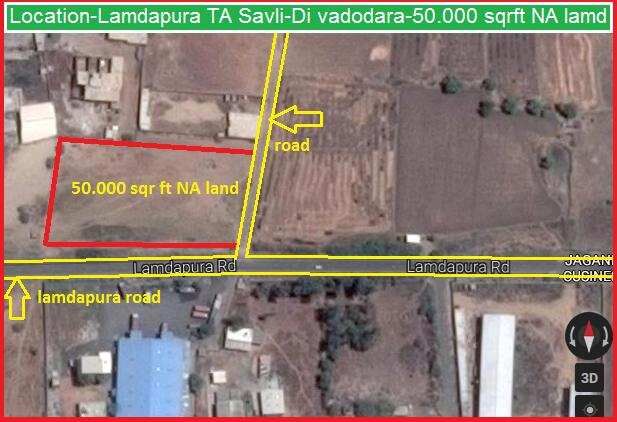  Commercial Land 50000 Sq.ft. for Sale in Savli, Vadodara