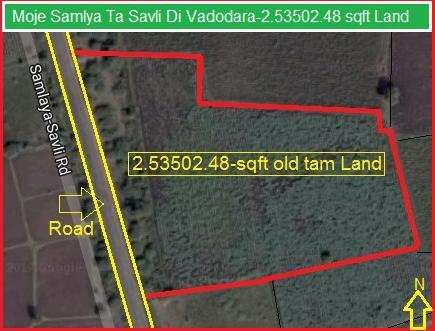  Agricultural Land 11 Bigha for Sale in Savli, Vadodara