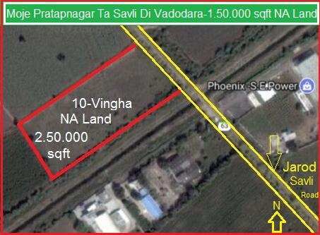  Industrial Land 256000 Sq.ft. for Sale in Savli, Vadodara