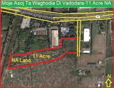  Industrial Land 479160 Sq.ft. for Sale in Waghodia Road, Vadodara