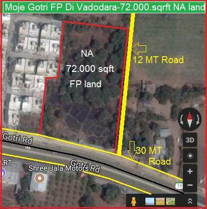 Commercial Land 72000 Sq.ft. for Sale in