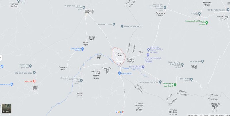  Agricultural Land 125 Acre for Sale in Nagai Chaudhry, Mahendragarh
