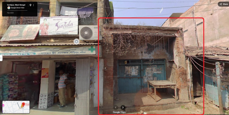  435 Sq.ft. Commercial Shop for Sale in Santipur, Nadia